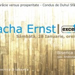Conferinta cu Sacha Ernst la Bucuresti